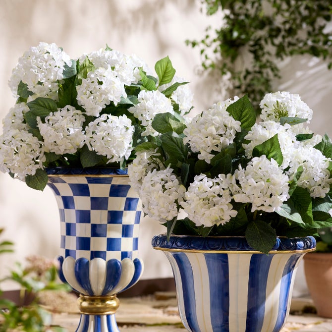 White Hydrangea Urn Filler image number 6