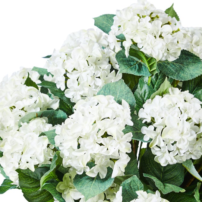 White Hydrangea Urn Filler image number 2
