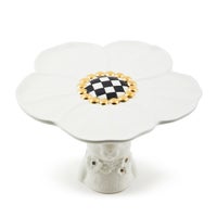 White Rabbit Ceramic Pedestal Platter
