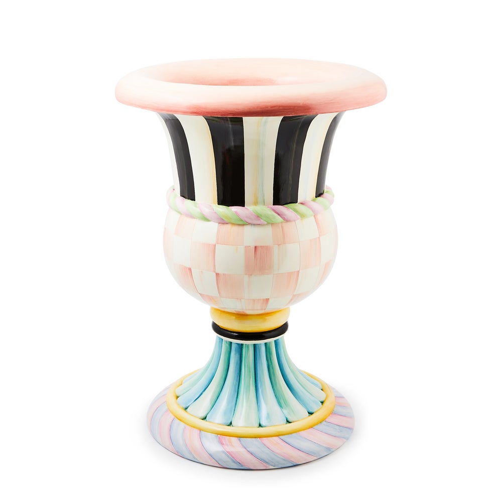 Rosy Meadow Large Urn mackenzie-childs Panama imagen 1 Rosy Meadow Large Urn mackenzie-childs Panama imagen 1