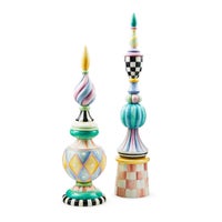 Rosy Meadow Short Finial