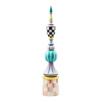 Rosy Meadow Tall Finial