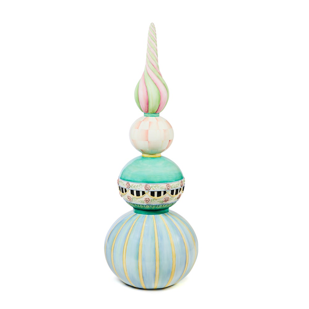 Rosy Meadow Trophy Topiary mackenzie-childs Panama imagen 1 Rosy Meadow Trophy Topiary mackenzie-childs Panama imagen 1