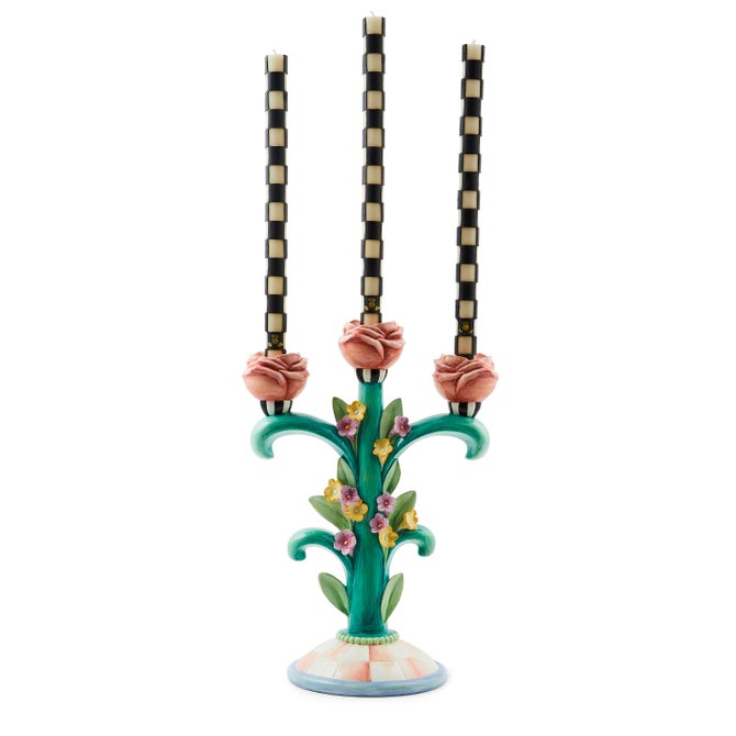 Rosy Meadow Candelabra image number 1