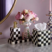 Rosy Meadow Short Lady Vase