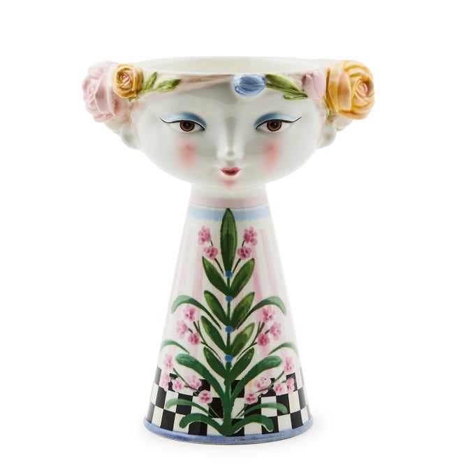 Rosy Meadow Short Lady Vase image number 0