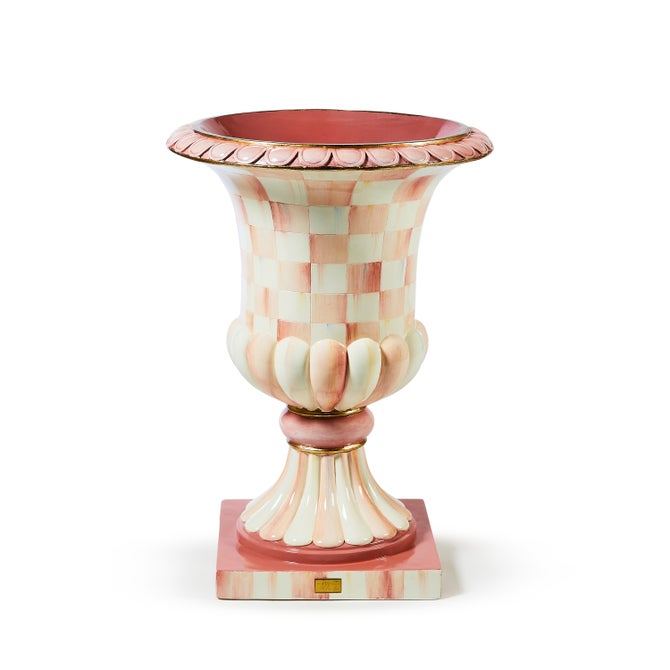 Rosy Check Pedestal Urn image number 0