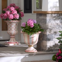 Rosy Stripe Urn