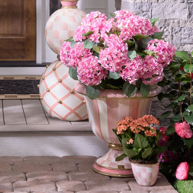 Rosy Stripe Urn image number 5