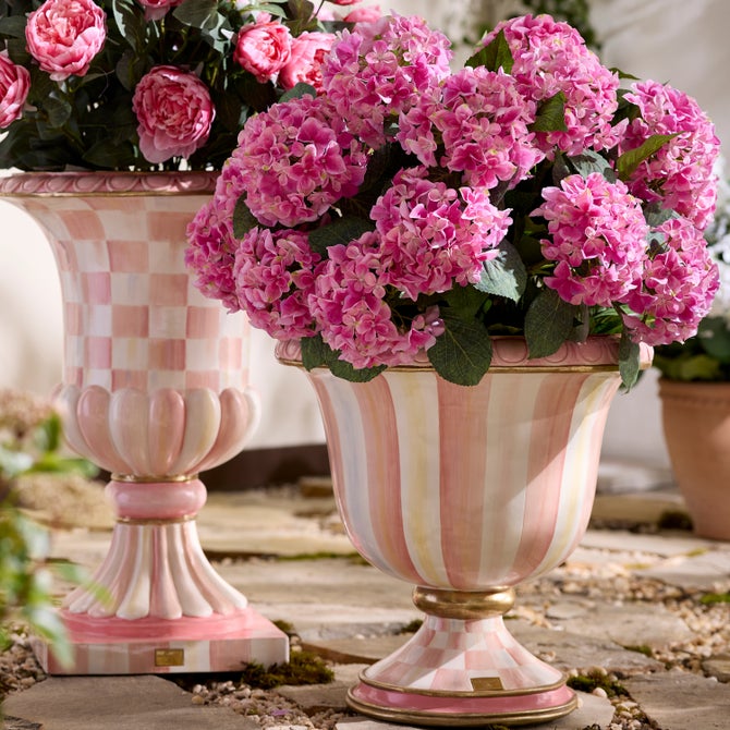 Rosy Stripe Urn image number 8