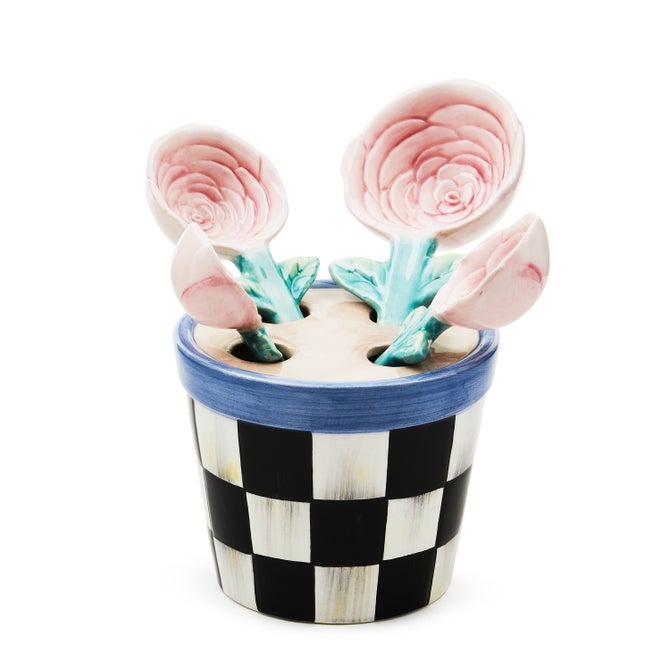 Rosy Meadow Potted Measuring Spoons image number 0