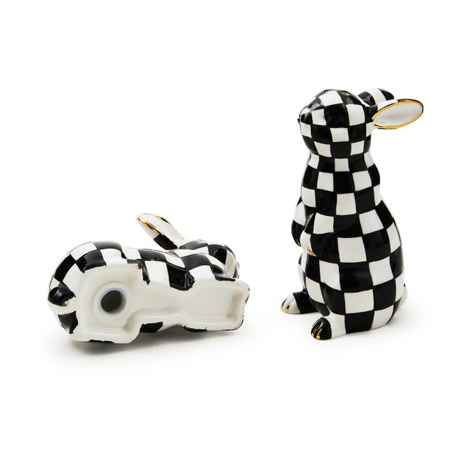 Courtly Bunny Salt & Pepper Set image number 1