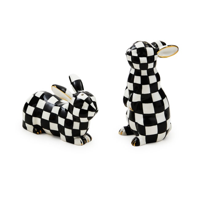 Courtly Bunny Salt & Pepper Set image number 0