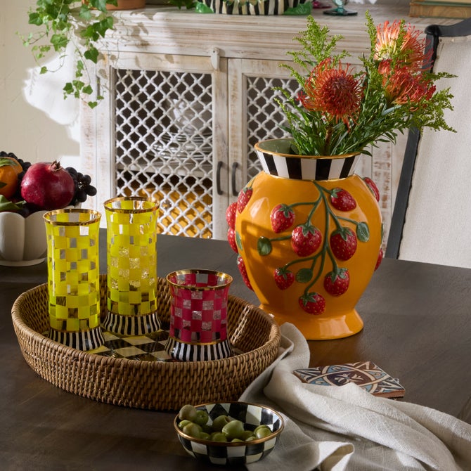 Tutti Frutti Strawberry Vase image number 2