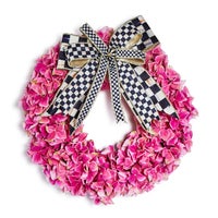 Pink Hydrangea 22" Wreath