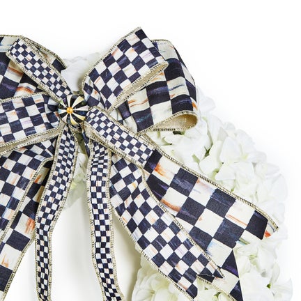 White Hydrangea 22" Wreath