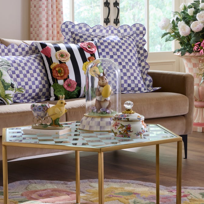 Pansy Party Bunny Cloche image number 1