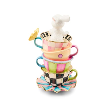 Frolic Spring Stacked Teacup Bunny