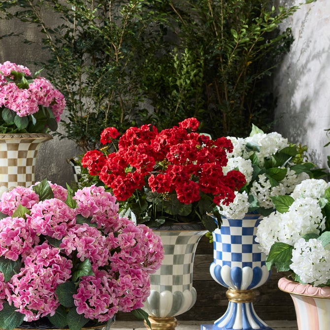 Red Geranium Urn Filler image number 1