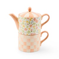 Posie Patch Ceramic Tea For Me