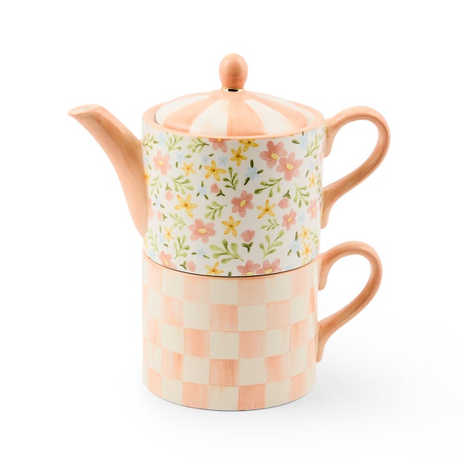 Posie Patch Ceramic Tea For Me image number 0