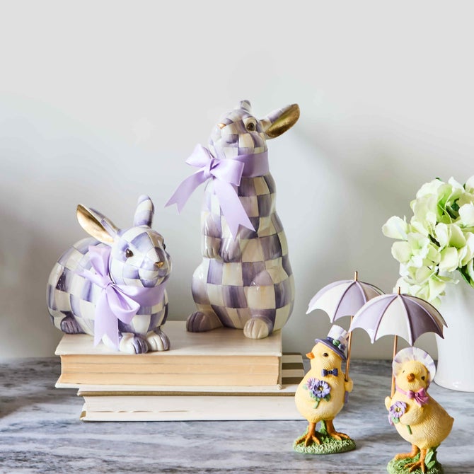 Violet Check Standing Bunny image number 4