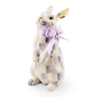Violet Check Standing Bunny