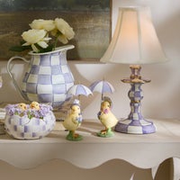 Pansy Party Umbrella Chicks, Set of 2