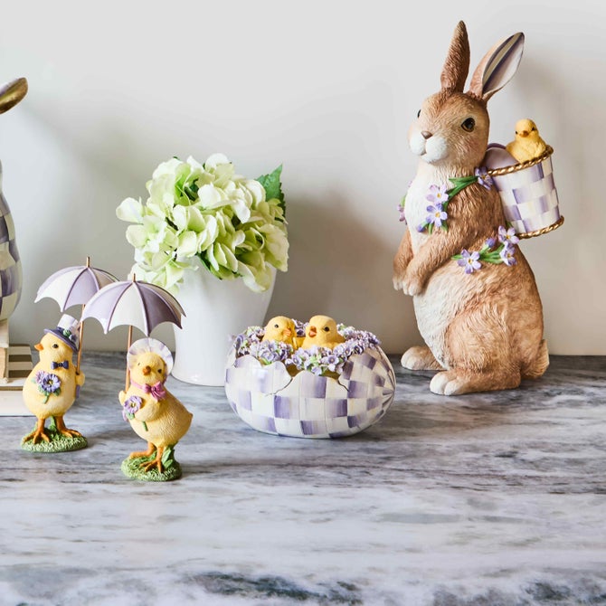 Violet Check Peekaboo Egg image number 3