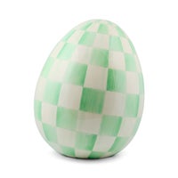 Mint Check Large Egg