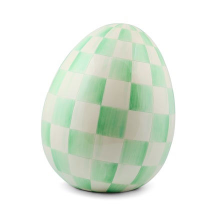 Mint Check Large Egg