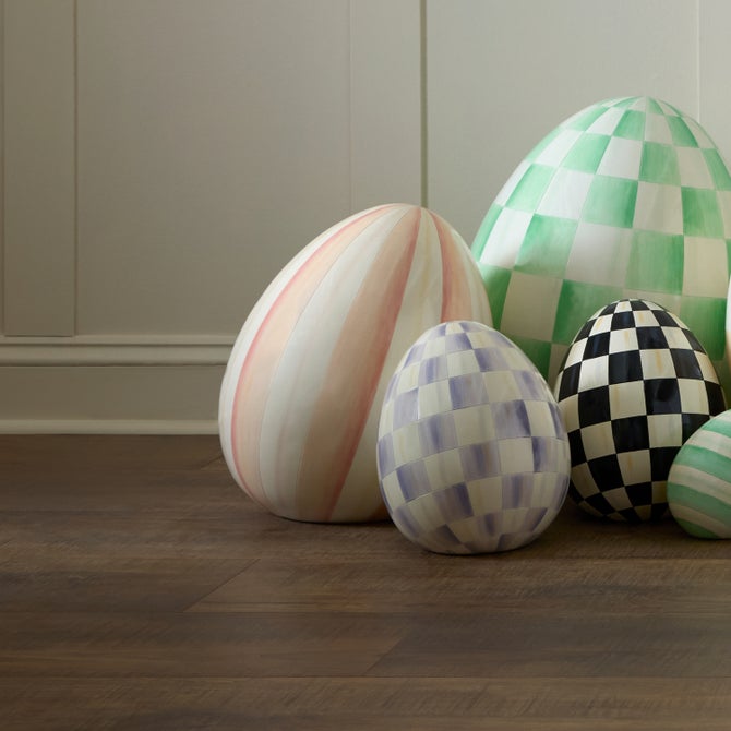 Rosy Stripe Medium Egg image number 2