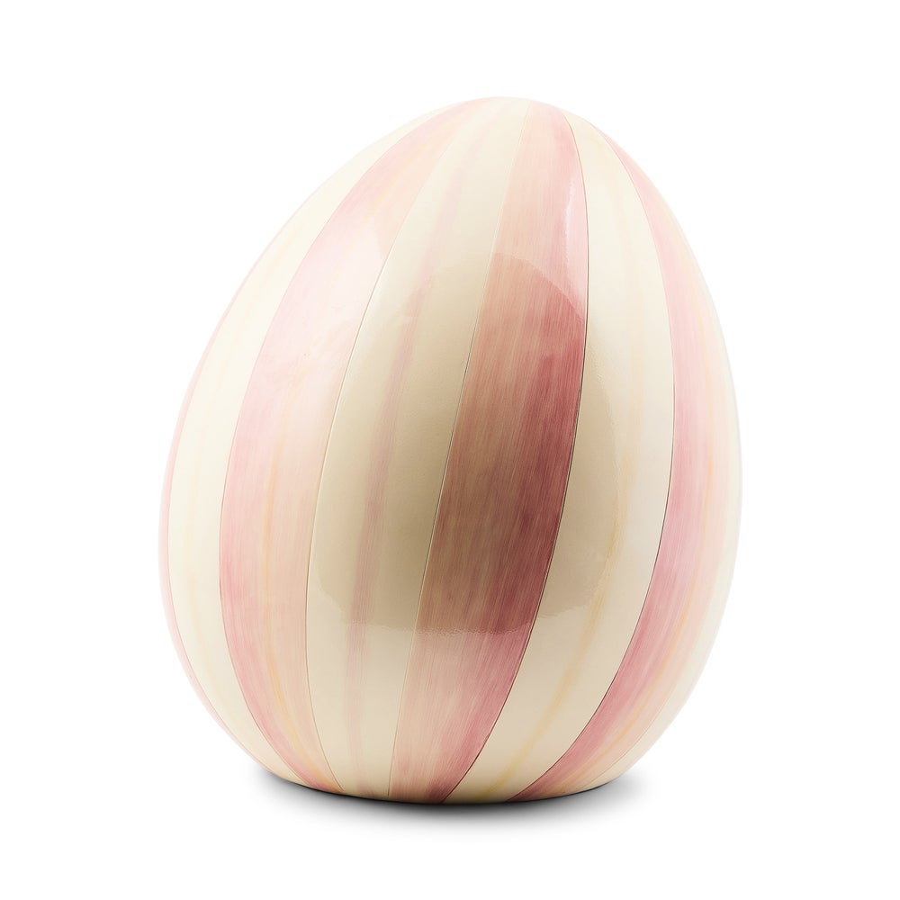 Courtly Stripe Medium Egg - Rosy, Medium mackenzie-childs Panama imagen 1