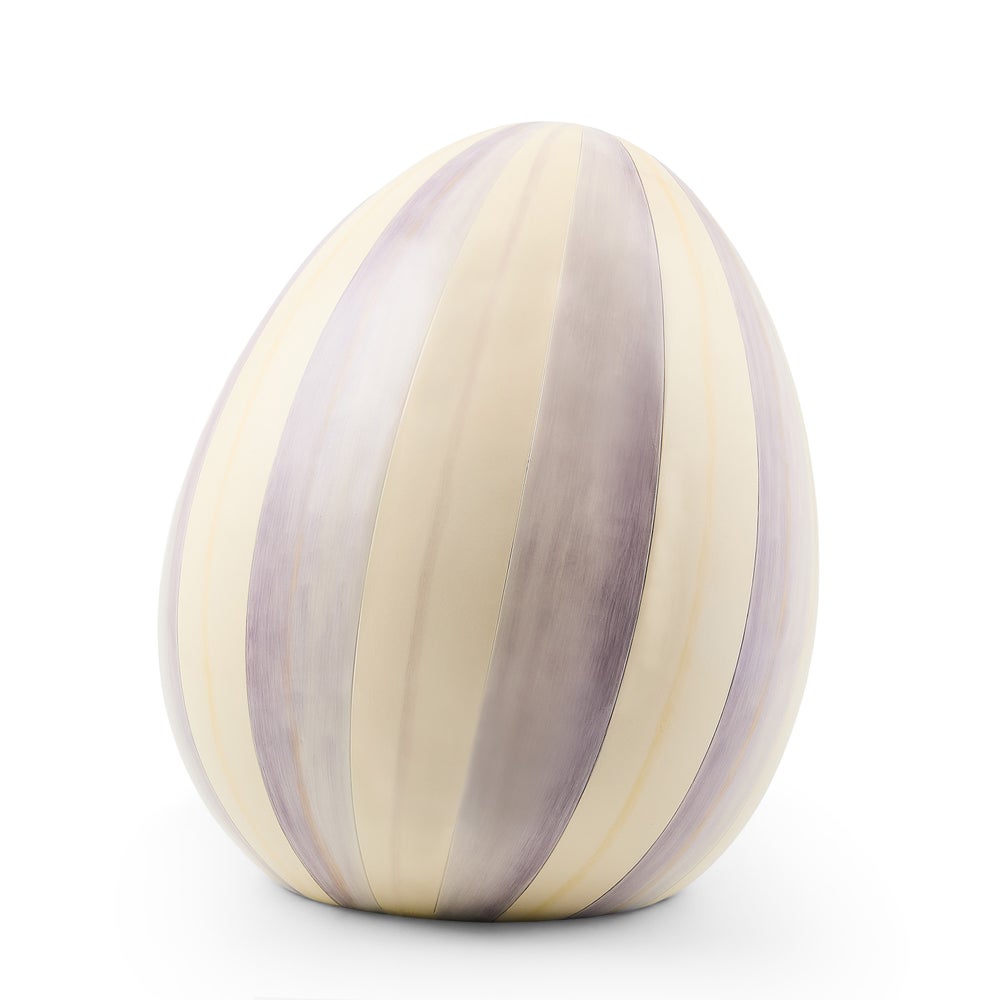 Violet Stripe Medium Egg mackenzie-childs Panama imagen 1
