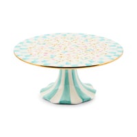 Posie Patch Ceramic Pedestal Platter