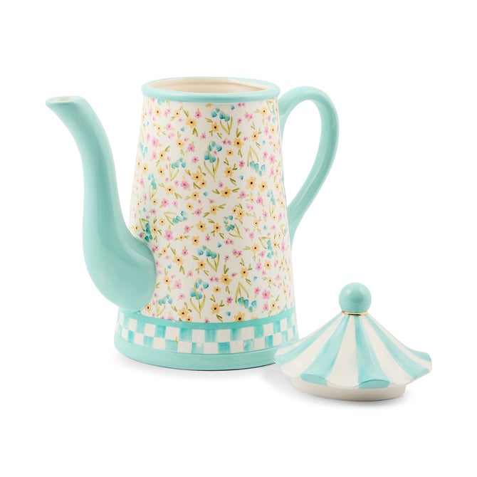Posie Patch Ceramic Teapot image number 1