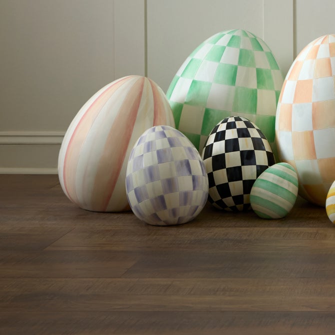 Violet Check Small Egg image number 1