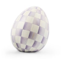 Violet Check Small Egg