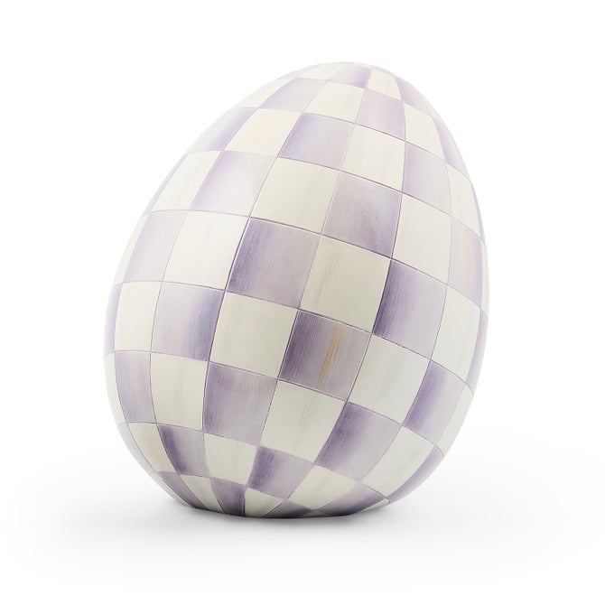 Violet Check Small Egg image number 0