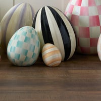 Coral Stripe Mini Egg