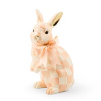 Coral Check Duchess Bunny