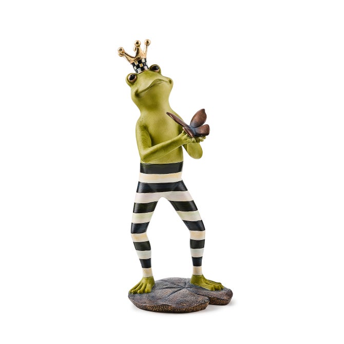 Courtly Fergal the Frog with Butterfly Decor image number 0