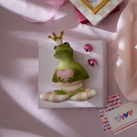 Rosy Fergal the Frog with Heart Decor