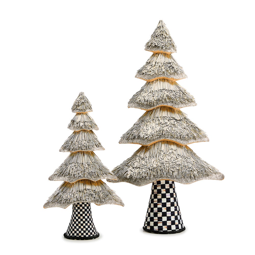Courtly Noel Metallic Trees, Set of 2 mackenzie-childs Panama imagen 1