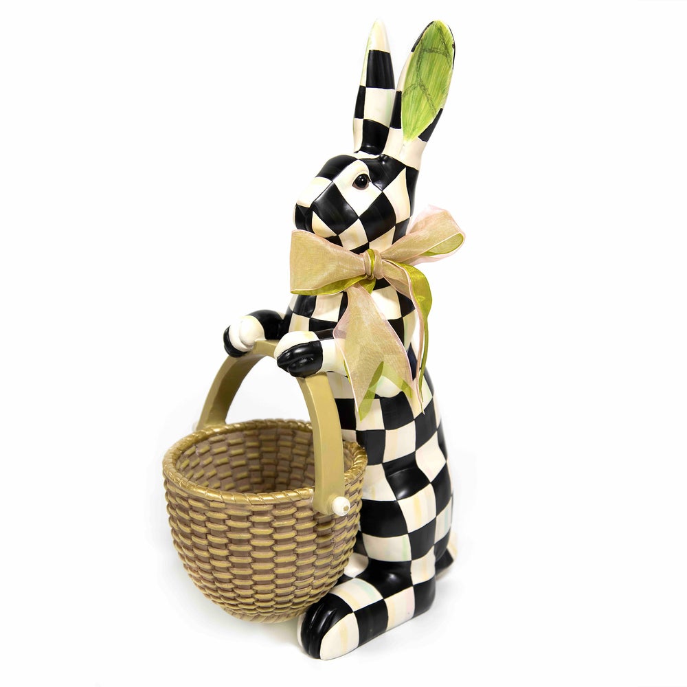 Courtly Check Rabbit mackenzie-childs Panama imagen 1