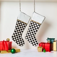 Courtly Check Stockings, Set of 2