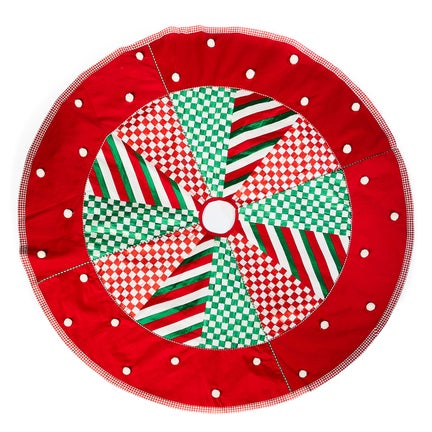 Check it Out Patchwork Tree Skirt