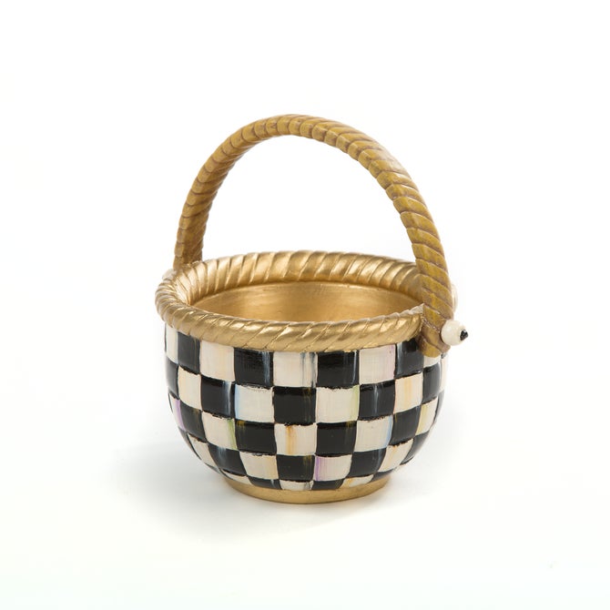 Courtly Check Small Basket image number 0