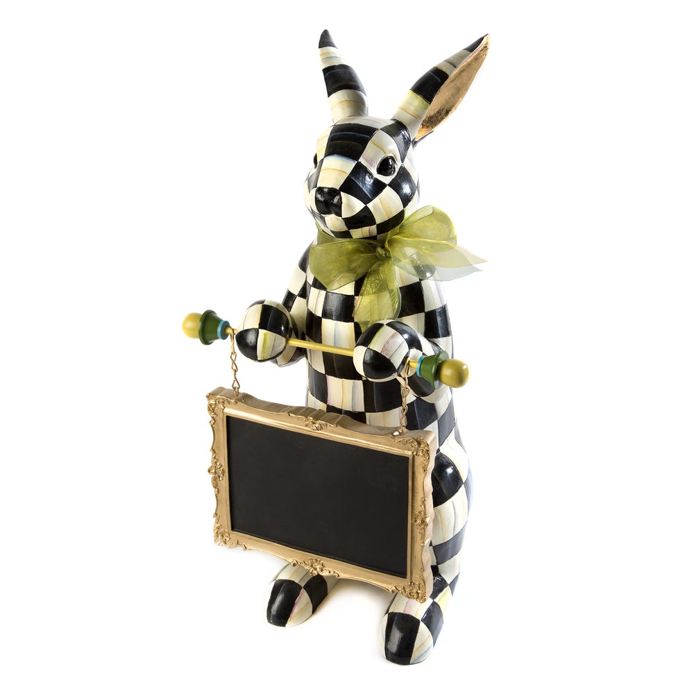 Courtly Check Menu Rabbit mackenzie-childs Panama imagen 1