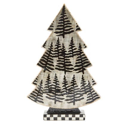 Farmhouse Holiday Capiz Forest Tree